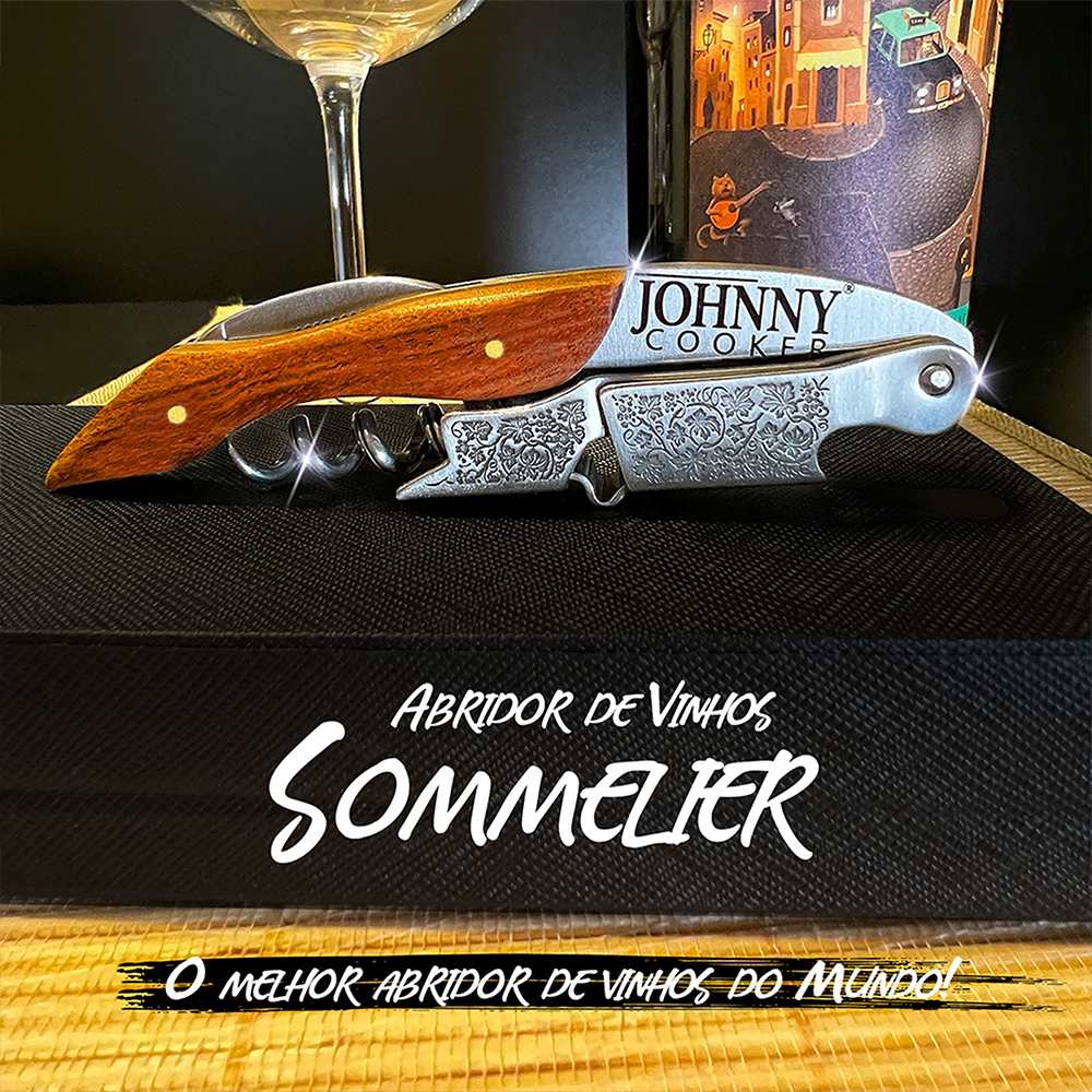 12-Abridor de vinhos Sommelier Johnny Cooker